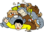 片付けられない